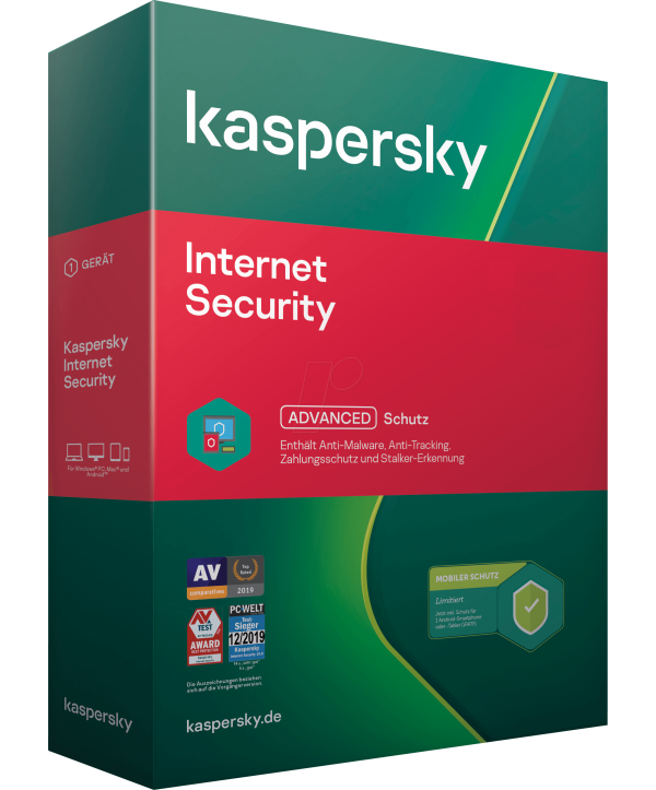 Kaspersky Internet Security 3 Devices 1 Year