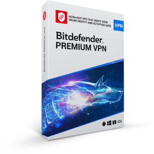 Bitdefender Premium VPN - Unlimited - 10 Devices - 1 Year