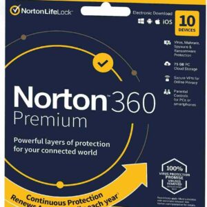 Norton 360 Premium - 10 Devices - 1 Year